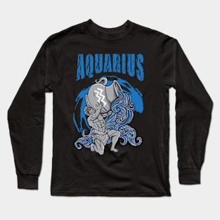 Aquarius God Long Sleeve T-Shirt